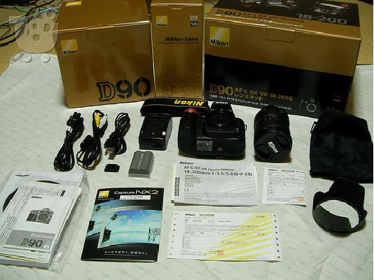 PoulaTo: For Sale Nikon D90 digital camera with LENS